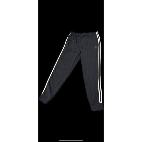 adidas Other - adidas Men's Essentials 3-Stripes Primegreen Tapered Joggers Navy Blue